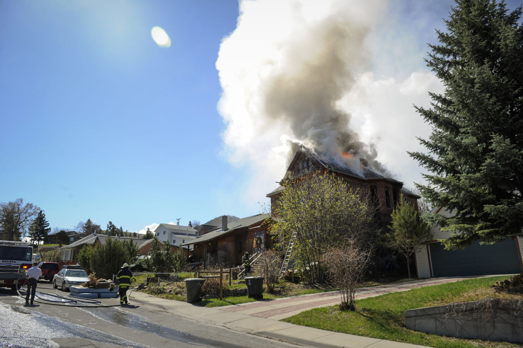 Lissner Mansion fire